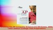 Cracking the AP Computer Science A  AB Exams 20062007 Edition College Test Preparation PDF