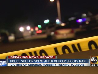 Police shoot armed robbery suspect in Phoenix