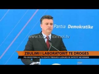 PD: Ekzistenca e laboratorit është tregues i shtetit me krimin - Top Channel Albania - News - Lajme