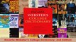 Read  Encarta Websters College Dictionary 2nd Edition EBooks Online