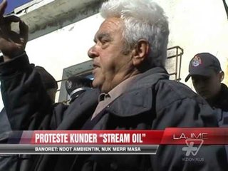 Protestë kundër “Stream Oil” - News, Lajme - Vizion Plus