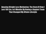 Amazing Weight Loss Motivation: The Story Of How I Lost 100 Lbs. in 8 Months By Having a Support