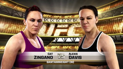 Cat Zingano vs. Alexis Davis show