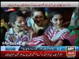 Azadi March Beautiful Girls Dharna in Islamabad #Azadi #March #Pti (Imran Khan)