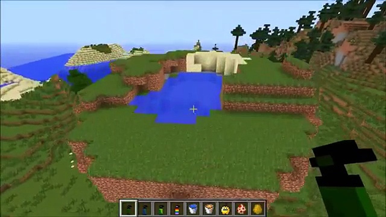 Minecraft_ SPECIAL GRENADES (BLACK HOLES, NUCLEAR EXPLOSIONS, RAINBOWS, & MORE!) Mod Showcase