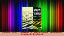 PDF Download  Spatial Pattern Analysis in Plant Ecology Cambridge Studies in Ecology Read Online