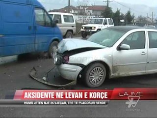 Aksidente në Levan e Korçë - News, Lajme - Vizion Plus