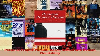 Read  Personal Project Pursuit Goals Action and Human Flourishing Ebook Free