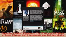 Read  Japanese Fashion Designers The Work and Influence of Issey Miyake Yohji Yamamoto and Rei Ebook Free