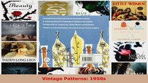 Read  Vintage Patterns 1950s EBooks Online