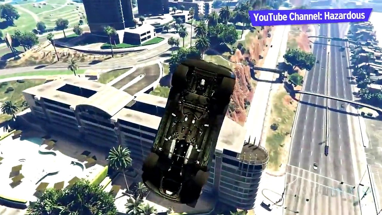 Top 5 GTA 5 Stunt Videos - Lets Play Countdown