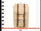 Herschel Little America Unisex Adults' Bag Beige (khaki) One Size