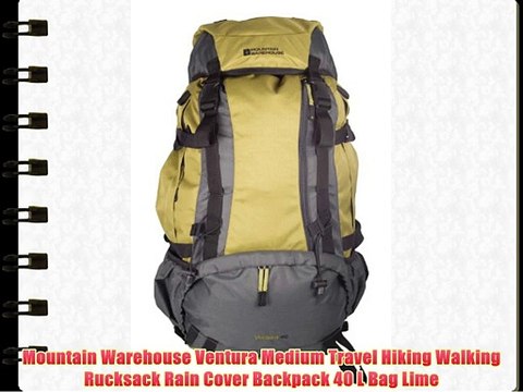 mountain warehouse travel backpack