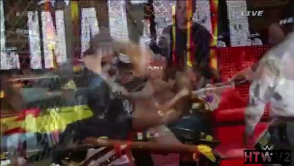 Dean Ambrose vs Seth Rollins Highlights HD - Hell In a Cell 2014