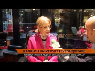 Rankimi i universiteteve shqiptare - Top Channel Albania - News - Lajme