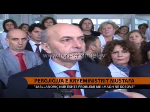 Mustafa: Jabllanoviç nuk është problemi kryesor i Kosovës - Top Channel Albania - News - Lajme