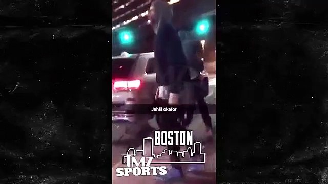 NBAs Jahlil Okafor STREET FIGHT ... KOs Man In Boston