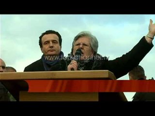 Kosova në protestë: Jabllanoviç jashtë. Trepça është e jona - Top Channel Albania - News - Lajme