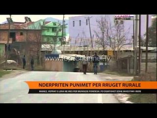 Mungon financimi, ndërpritet ndërtimi i rrugës në Manëz - Top Channel Albania - News - Lajme