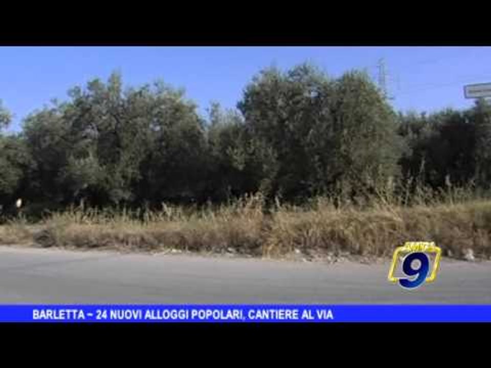 BARLETTA | 24 nuovi alloggi popolari, cantieri al via