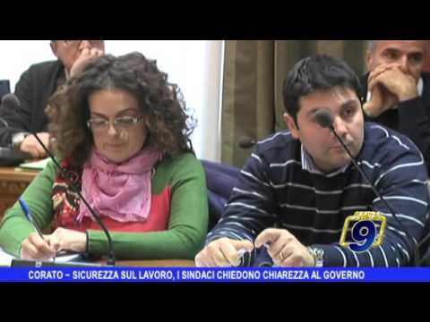 CORATO | Sicurezza sul lavoro, i sindaci chiedono chiarezza al Governo