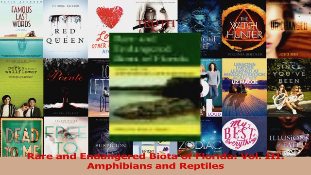 PDF Download Rare and Endangered Biota of Florida Vol III Amphibians and Reptiles Download Full Ebook