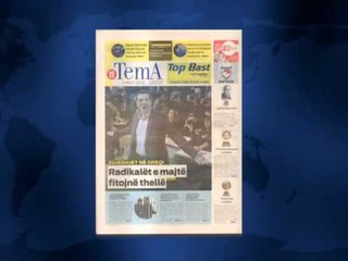 SHTYPI I DITES ME TITUJT KRYESORE TE FAQEVE TE PARA TE GAZETAVE SHQIPTARE E HENE 26 JANAR 2015