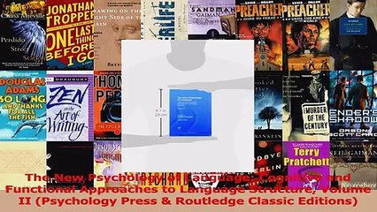 Read  The New Psychology of Language Cognitive and Functional Approaches to Language Structure Ebook Free
