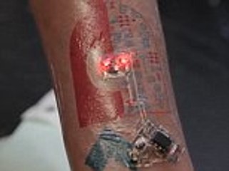 Chaotic Moon creates tech tats to monitor health & location Chaotic Moon has created a new tech tattoo that can monitor