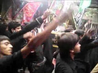 8 muharam Lahore 2015 Matmi Sangat Darbar Road Shahkot