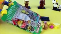 Lego Emmet Opening Lego Blind Bags by DisneyCarToys with Toy Story Buzz Lightyear Surprise