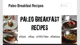Paleo Breakfast Recipes.