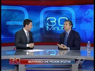 30 Minuta -Mazhoranca dhe presioni Opozitar- 28 Janar 2015 - Vizion Plus - Reportazh