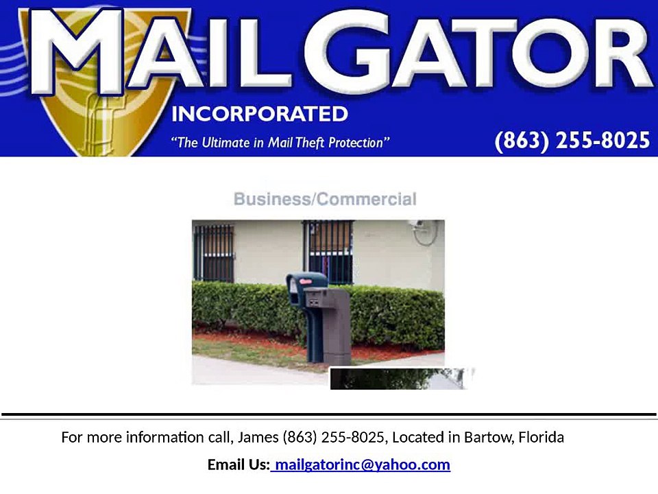 Locking mail boxes