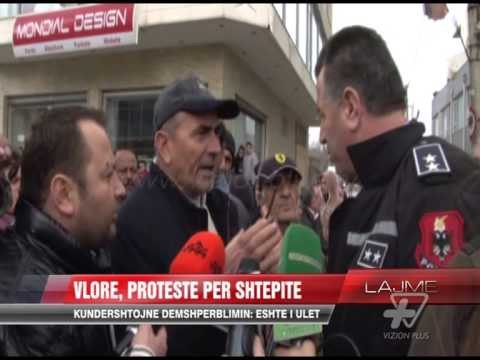 Vlorë, protestë për shtëpitë - News, Lajme - Vizion Plus