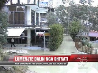 Download Video: Lumenjtë dalin nga shtrati, nisin evakuimet në Fier e Vlorë - News, Lajme - Vizion Plus