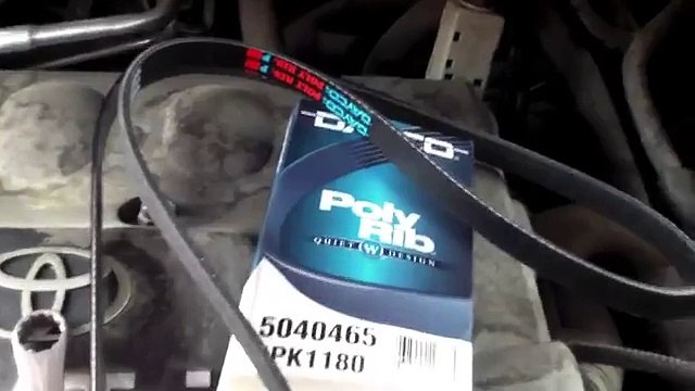 How to replace drive belt Toyota Yaris Scion XA
