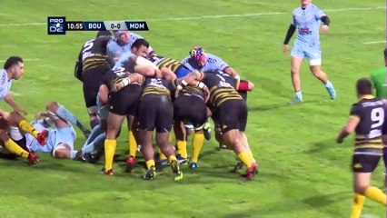 PRO D2 - Résumé Bourgoin-Mont de Marsan: 27-10 - J10 - Saison 2015/2016