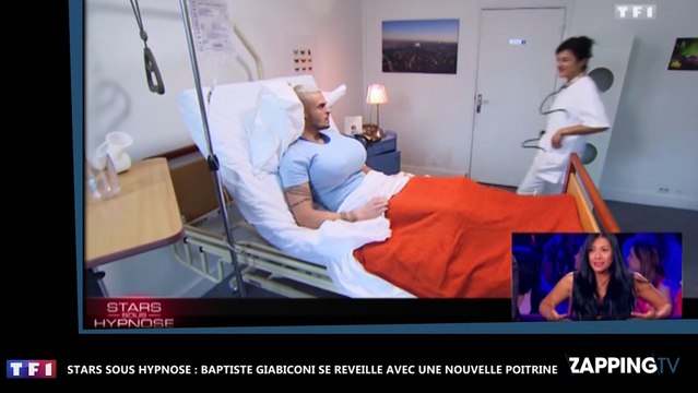 Stars sous hypnose : Baptiste Giabiconi hypnotisé, il se réveille avec une poitrine !