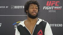 Dominique Steele UFC Fight Night 79 post fight interview