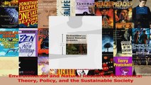 Read  Environmental and Natural Resources Economics Theory Policy and the Sustainable Society Ebook Free