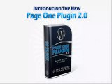 Page One Plugin 2.0- Wordpress SEO Plugin