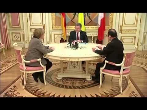 MERKEL DHE HOLLANDE GATI PLANIN E PAQES PER UKRAINEN SOT SHKOJNE NE MOSKE LAJM