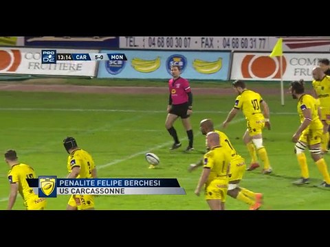 PRO D2 - Résumé Carcassonne-Montauban: 21-17 - J10 - Saison 2015/2016
