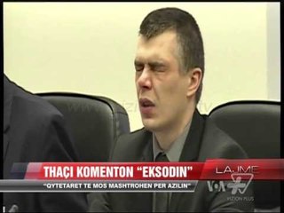Thaçi për eksodin e kosovarëve - News, Lajme - Vizion Plus