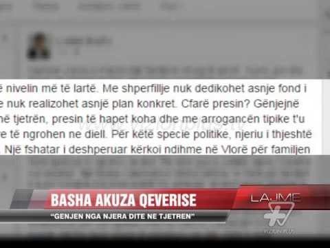 Basha akuza qeverisë, gënjen nga njëra ditë në tjetrën - News, Lajme - Vizion Plus