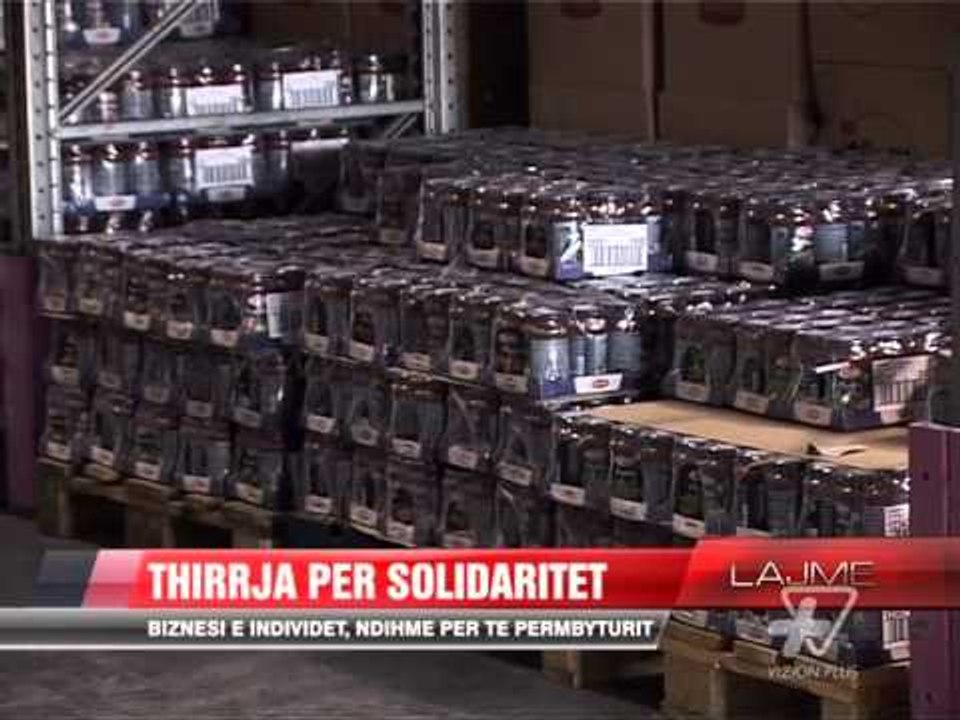 Thirrja për solidaritet, ndihmë për të përmbyturit - News, Lajme - Vizion Plus