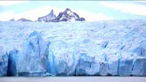El Grey, uno de los glaciares chilenos más afectados por el cambio climático