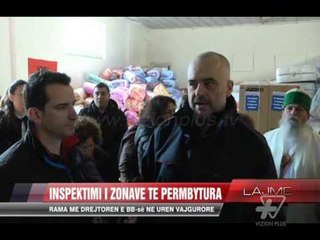 Inspektimi i zonave të përmbytura - News, Lajme - Vizion Plus