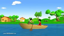 KZKMEDIA TV-Row row row your boat - 3D Animation English Nursery rhyme for children with lyrics